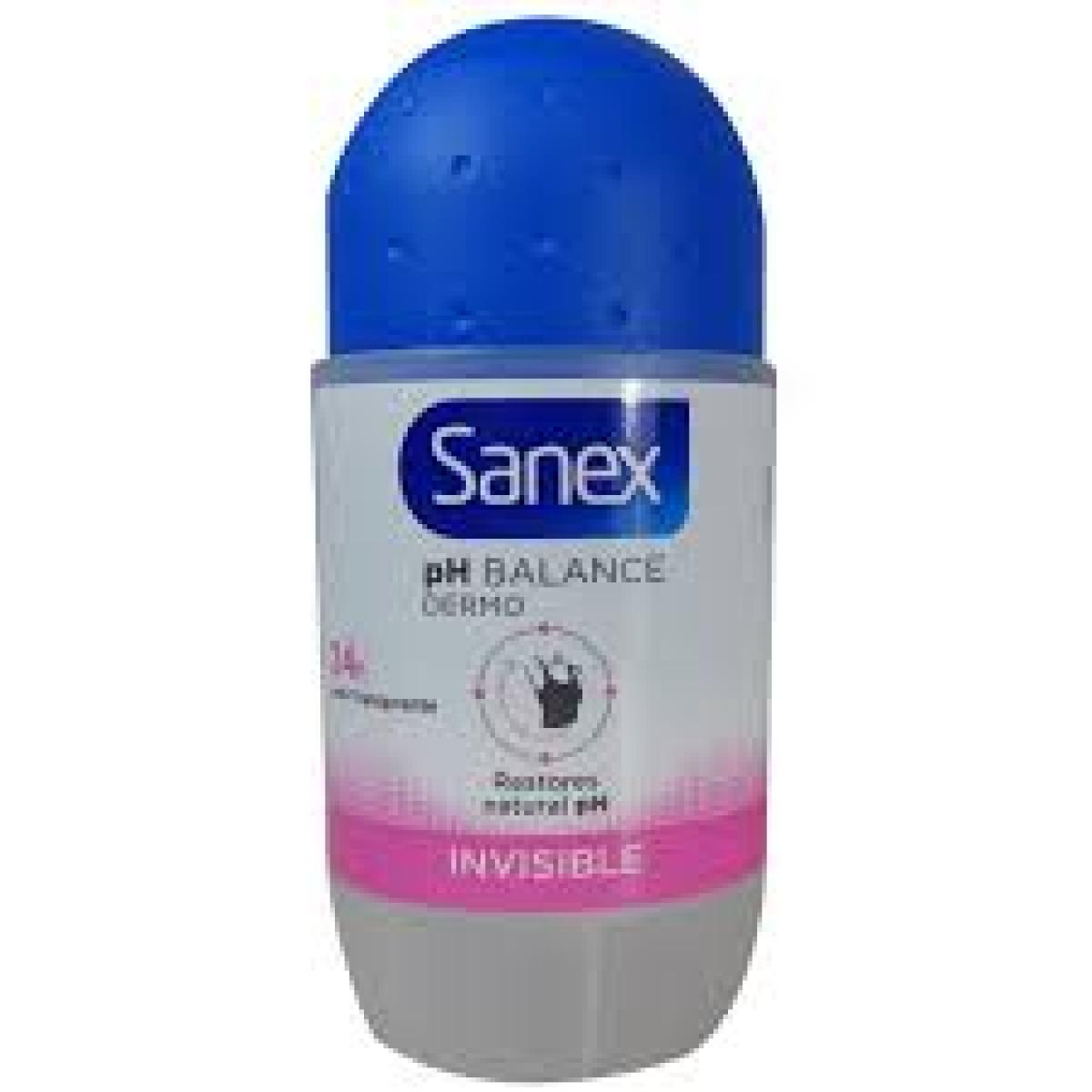 SANEX DEO ROOL ON DERMO INVISIBLE 50ML