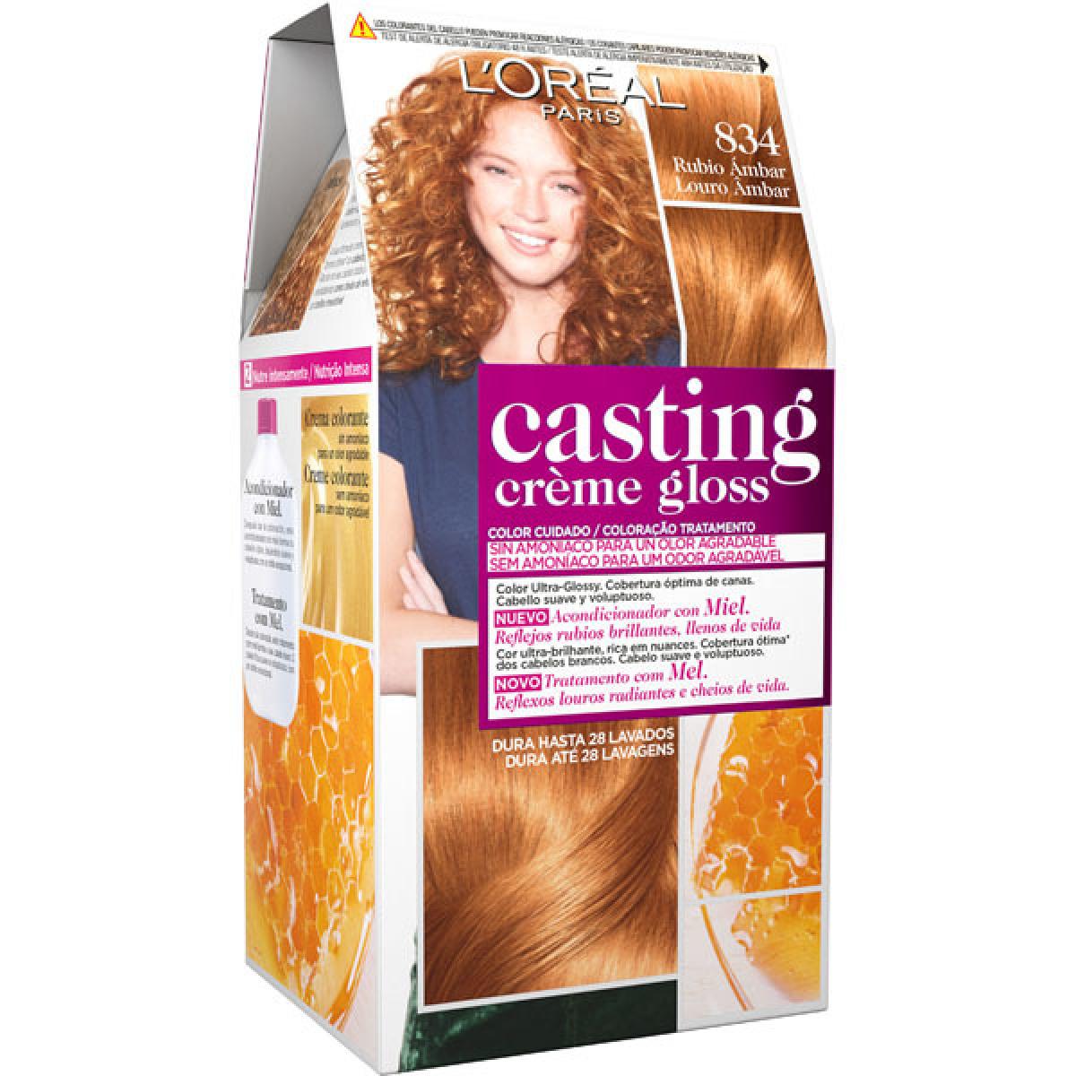 L,OREAL CASTING CREME GLOSS LOURO AMBAR 834