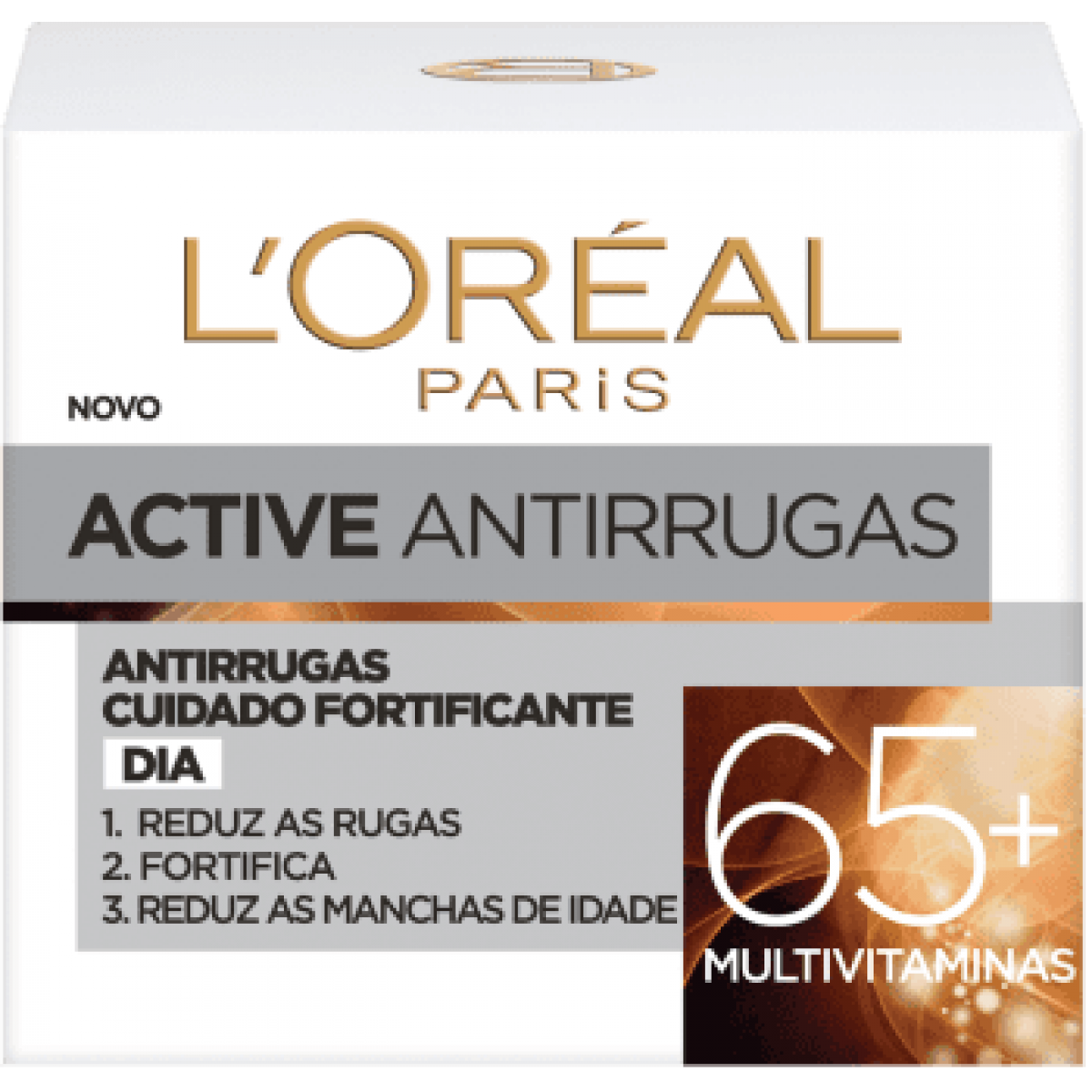 L'Oréal Active Creme de Dia Anti-Rugas fortificante +65 50ml