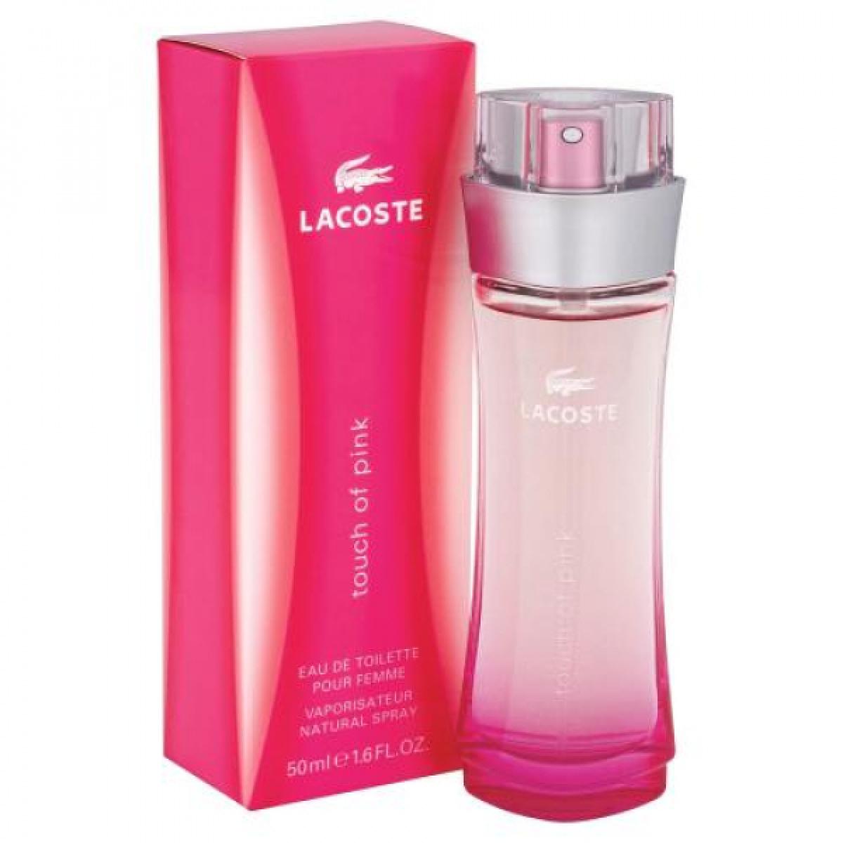 LACOSTE TOUCH OF PINK POUR FEMME EDT 50ML