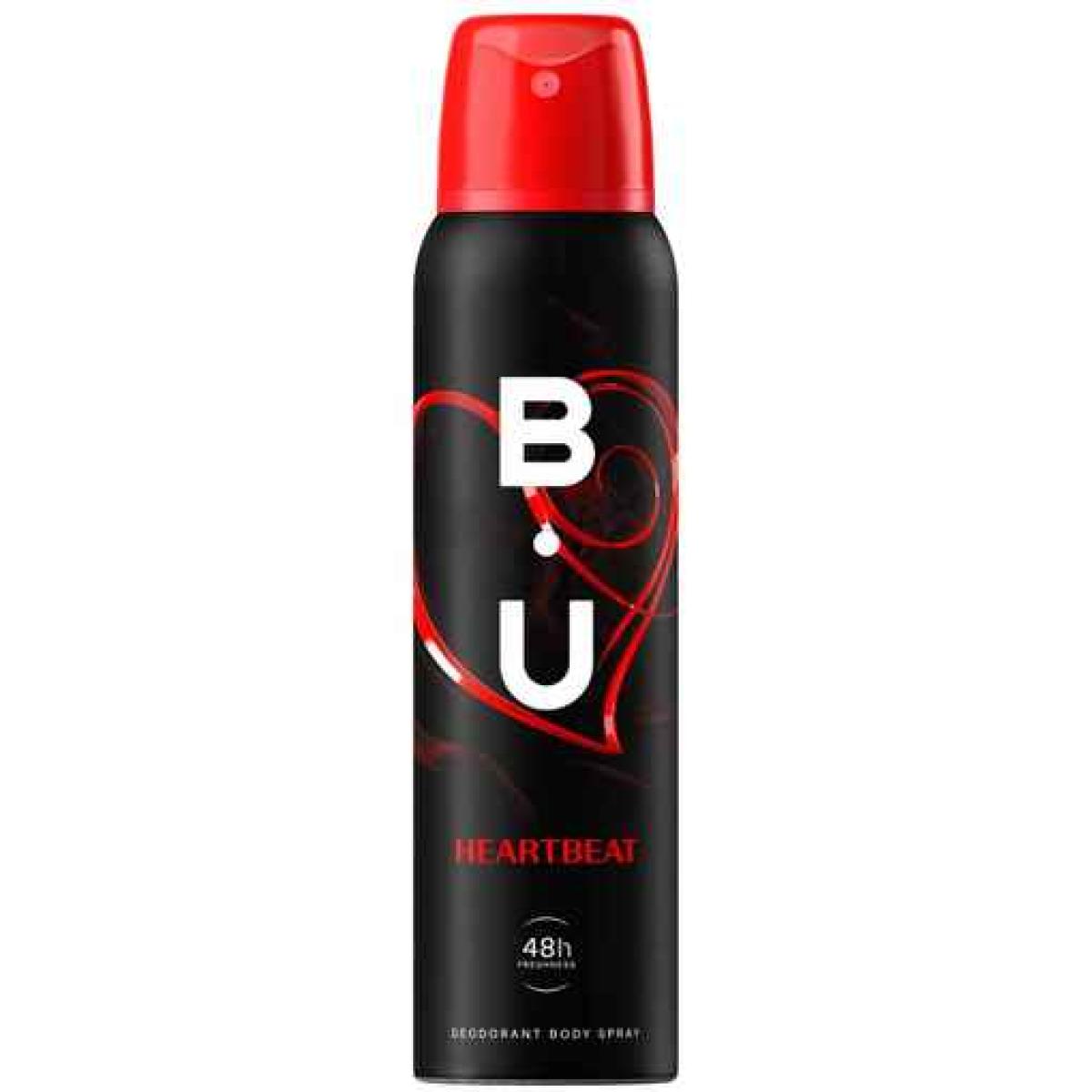 B.U HEARTBEAT DEO SPRAY 150ML