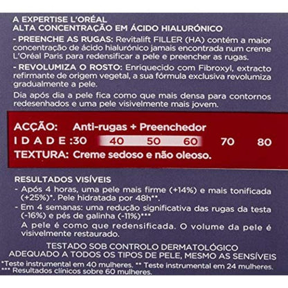 L'OREAL REVITALIFT FILLER CREME DIA 50ML