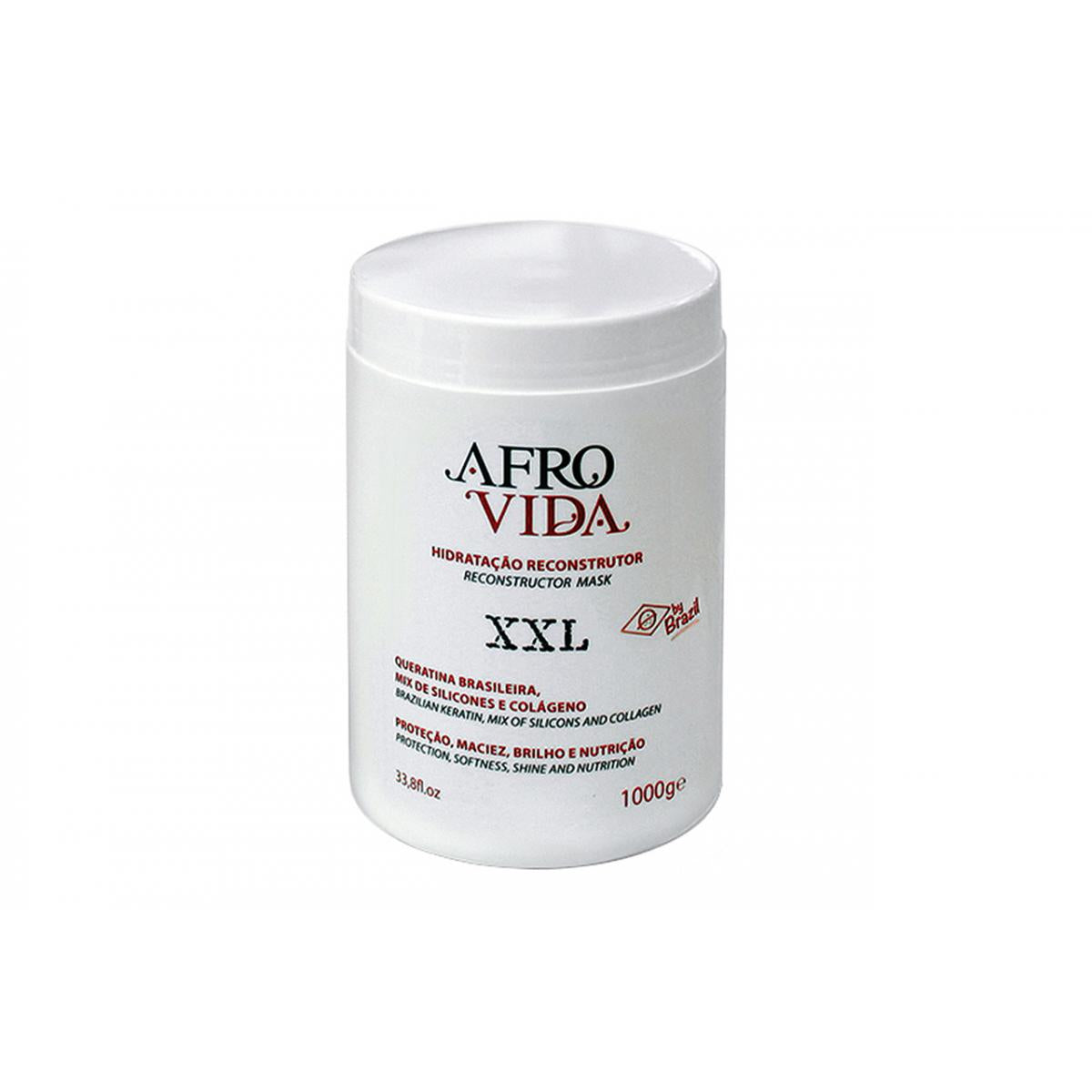 Afro Vida Máscara Hidratação Capilar Afrovida Xxl Reconstrutor 1000 ml