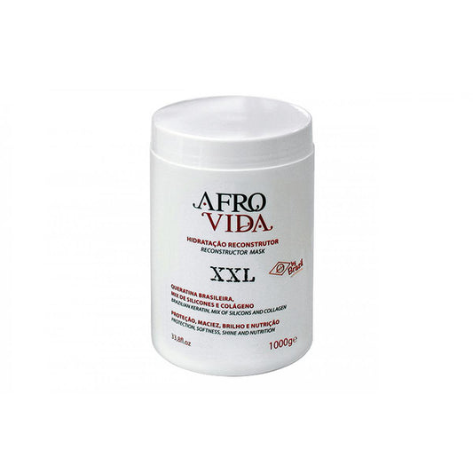 Afro Vida Máscara Hidratação Capilar Afrovida Xxl Reconstrutor 1000 ml