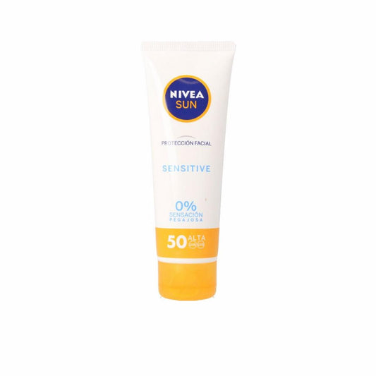 Protetor Solar Nivea Facial Protection Facial Sensitive SPF50 50ml