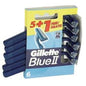 GILLETTE BLUE II 5+1 GRATIS