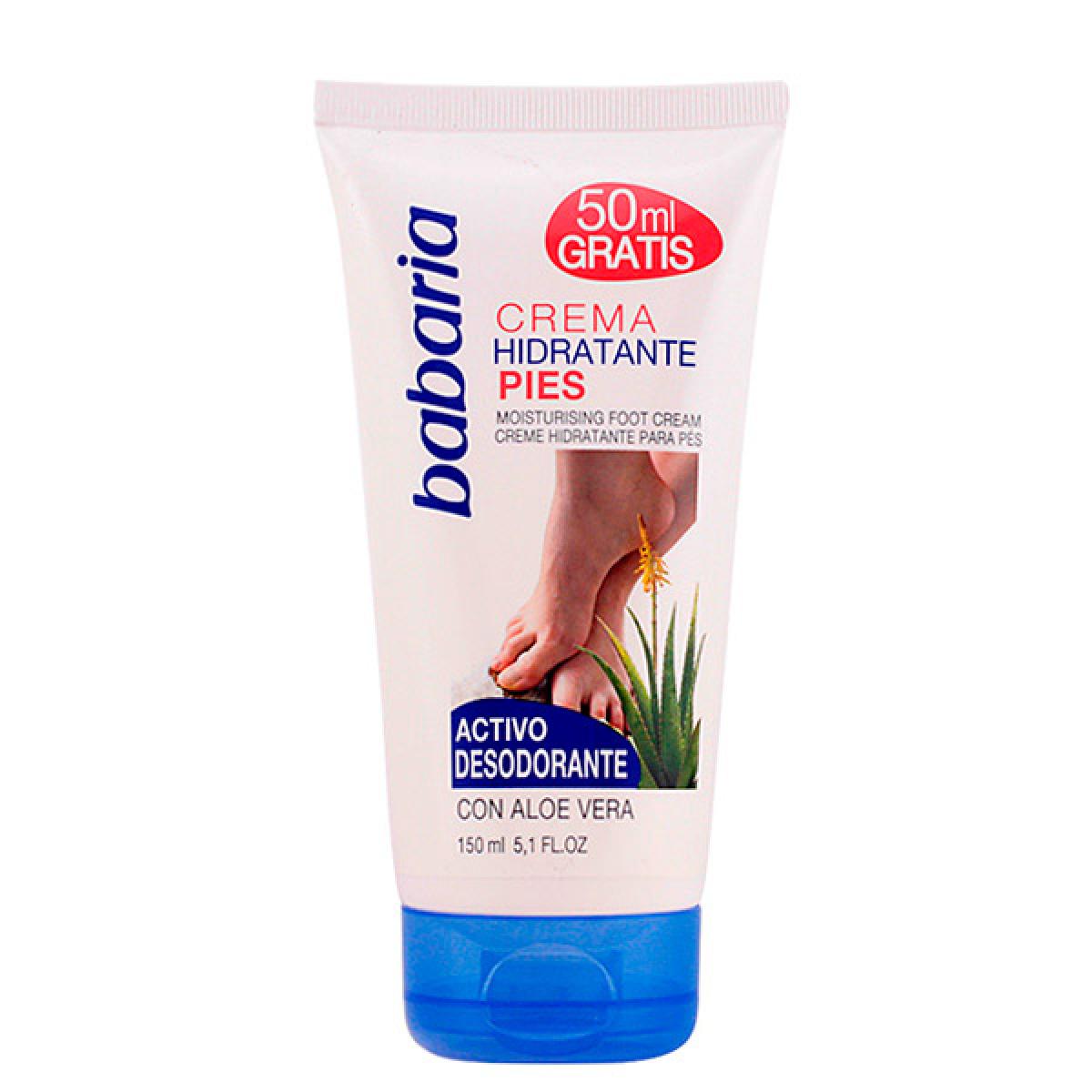 BABARIA CREME HIDRATANTE PÉS 150ML