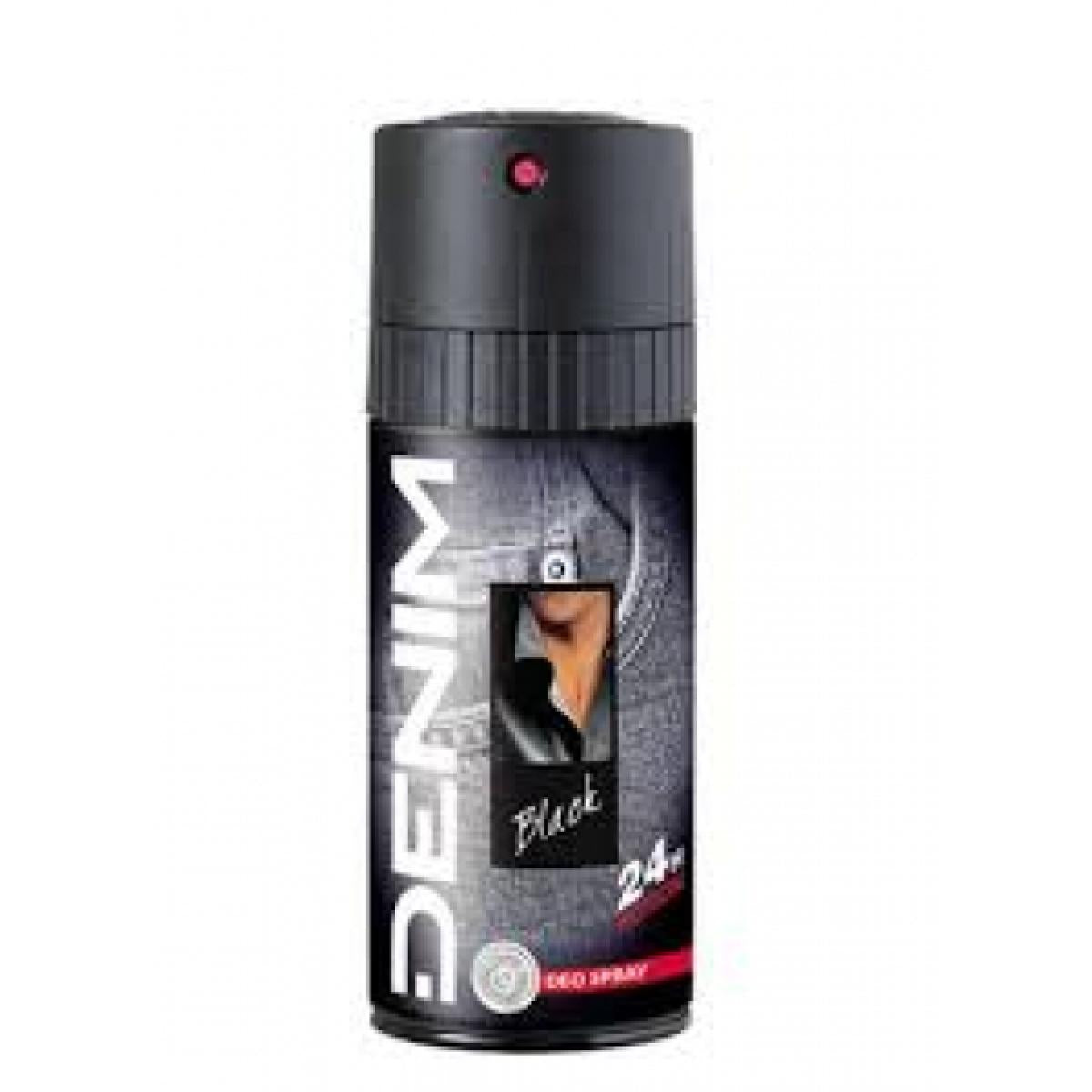 DENIM DEO SPRAY BLACK 150ML