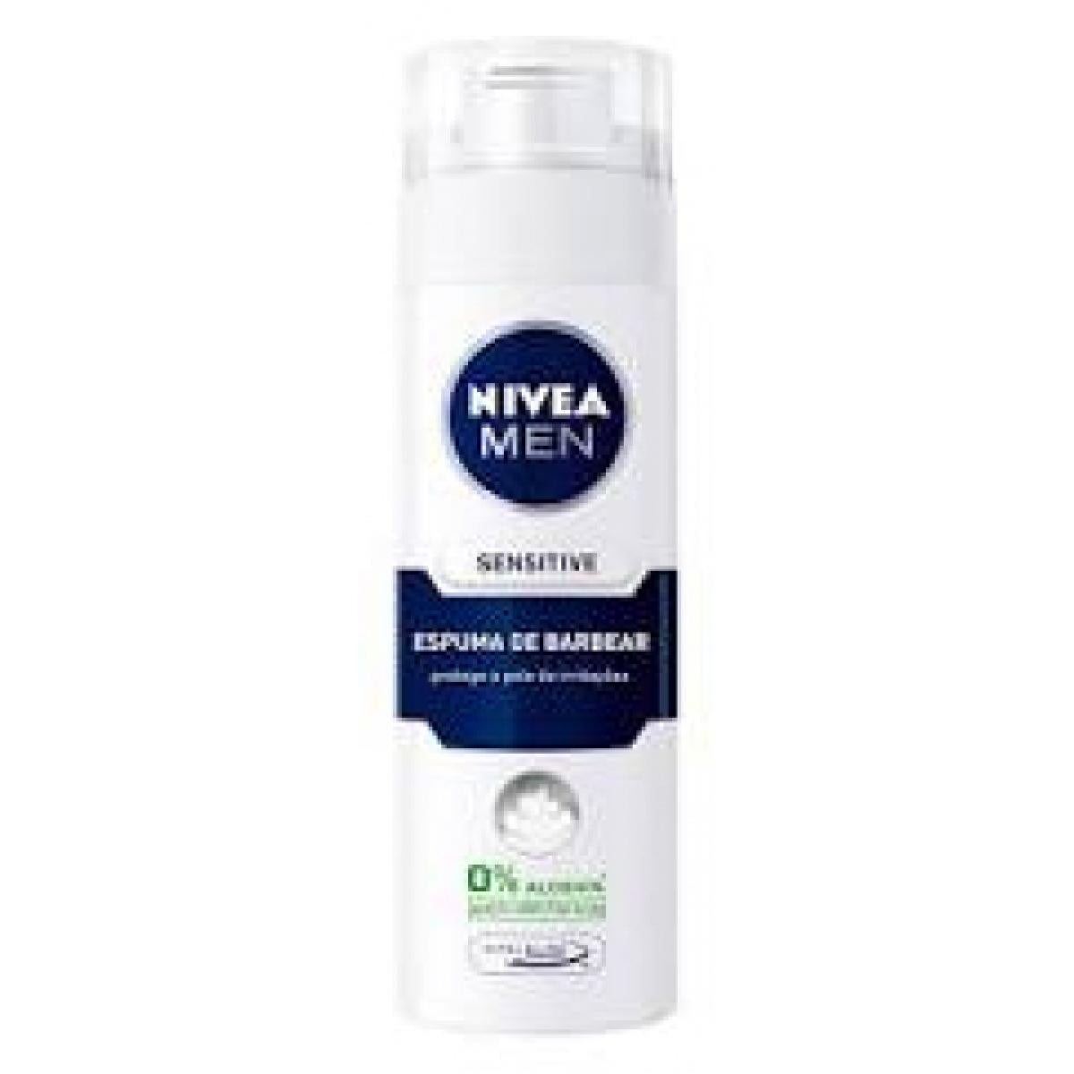 NIVEA ESPUMA BARBEAR SENSITIVE 200ML