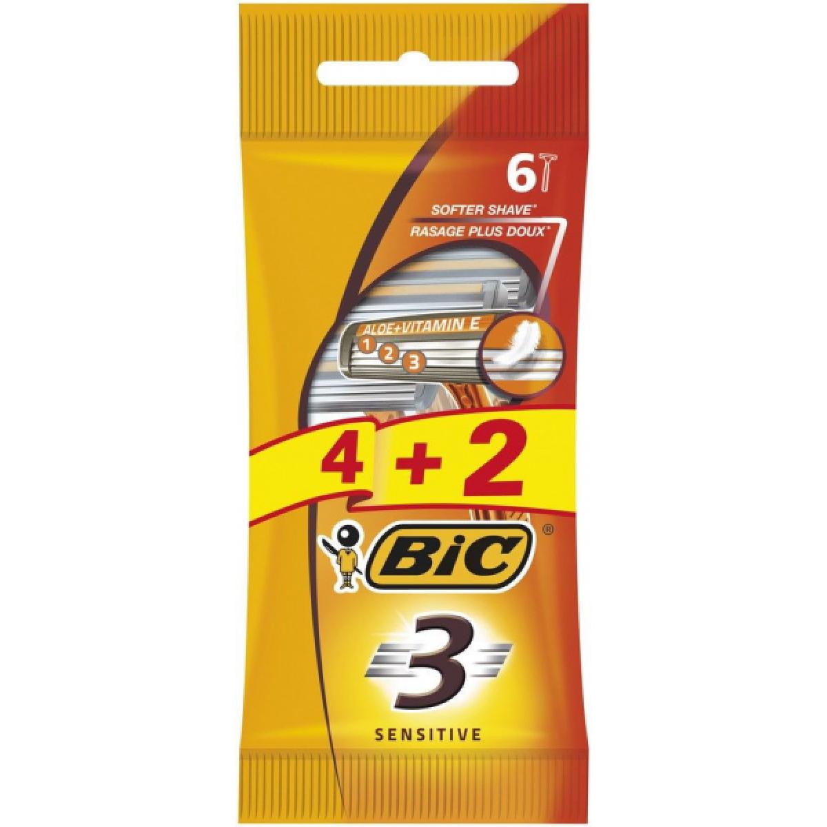 BIC SENSITIVE 4+2