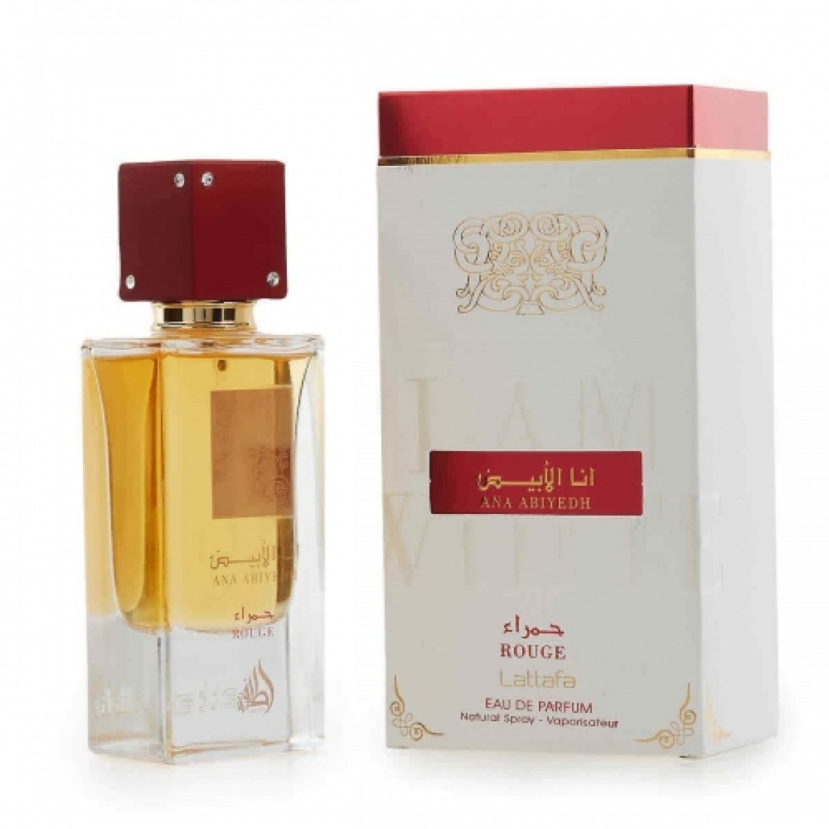 Lattafa Ana Abiyedh Rouge Eau de Parfum 60ml
