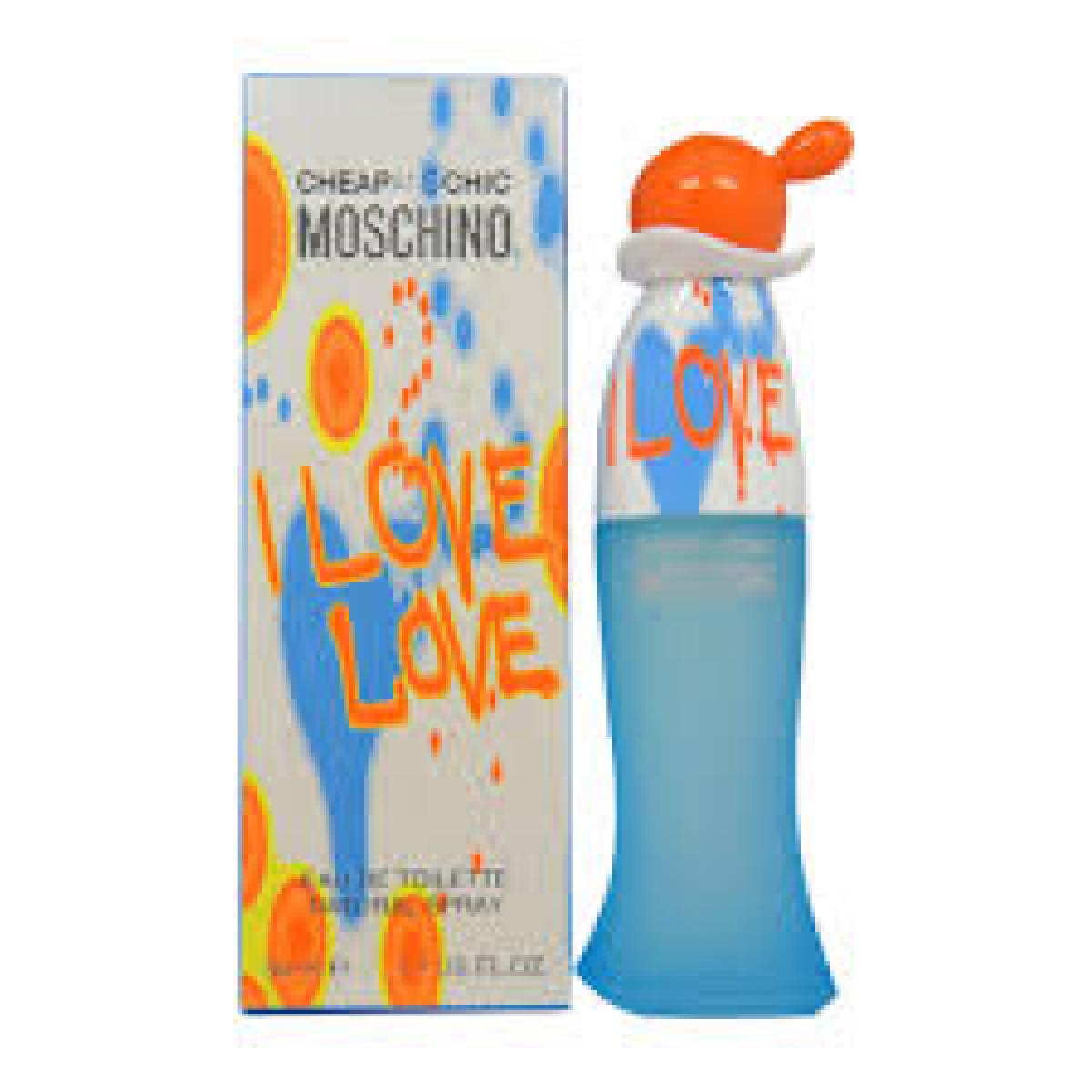 CHEAPANDCHIC MOSCHINO I LOVE LOVE EDT 50ML